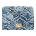 Indigo Chain Bag