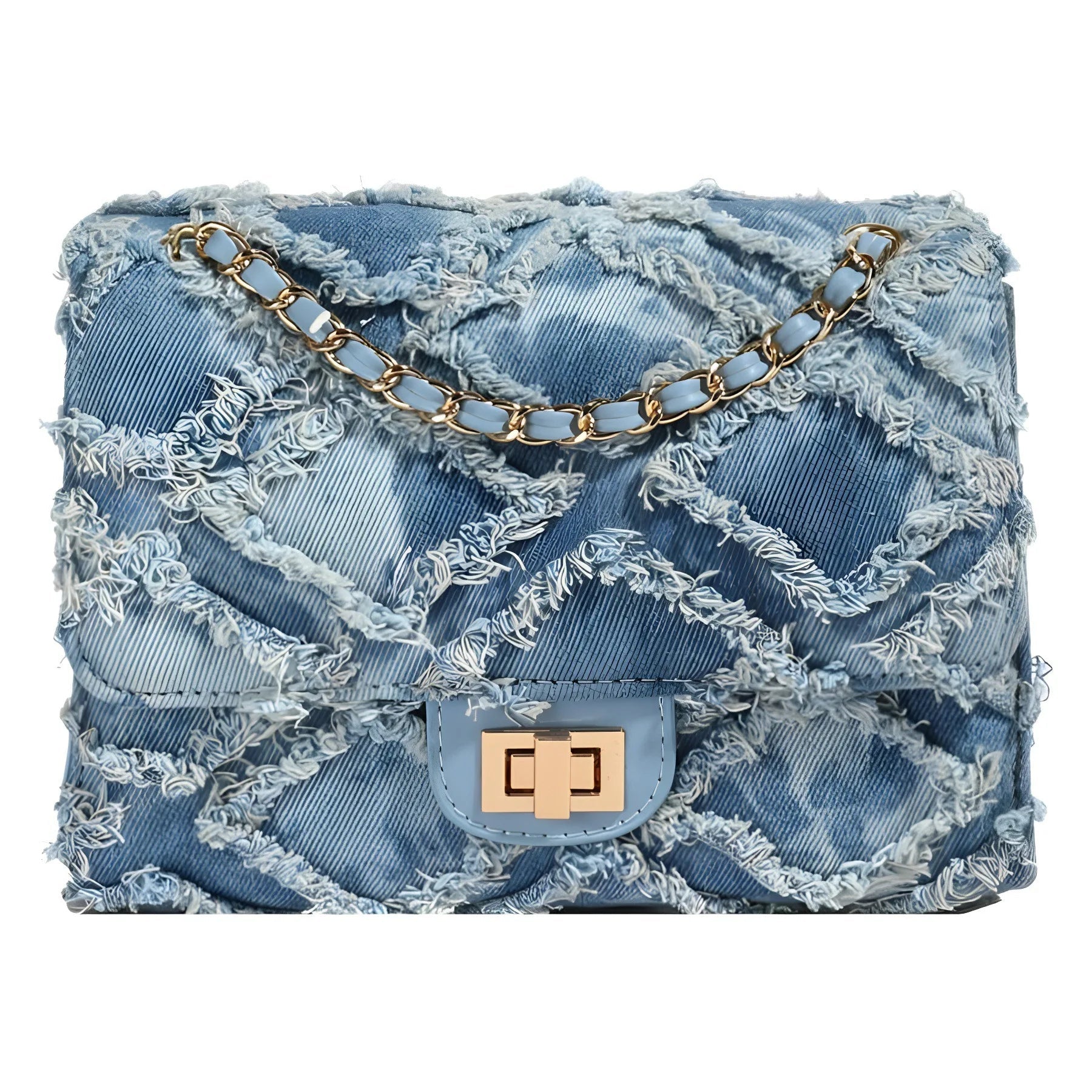 Indigo Chain Bag